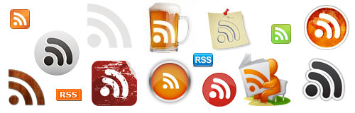 Various RSS Feed Icons